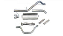 Corsa 2007-2008  Chevrolet Silverado Crew Cab/Short Bed 1500 5.3L V8 Polished Sport Cat-Back Exhaust-1