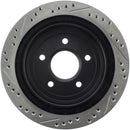 StopTech 97-10 Chevy Corvette Slotted & Drilled Rear Left Rotor-2