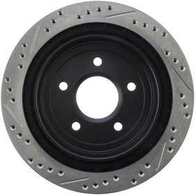 StopTech 97-10 Chevy Corvette Slotted & Drilled Rear Left Rotor - 0
