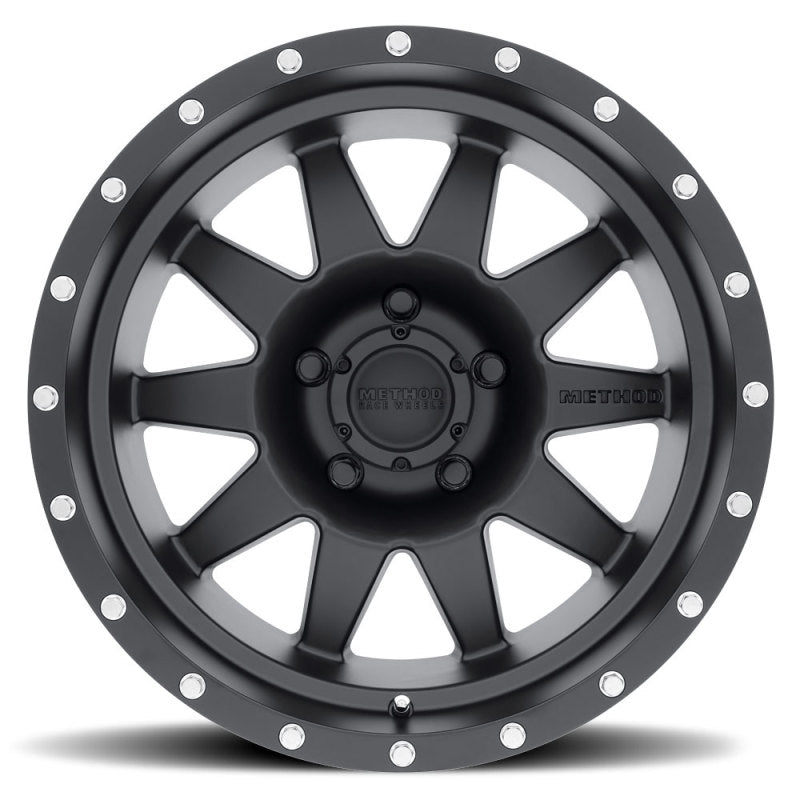 Method MR301 The Standard 15x7 -6mm Offset 5x4.5 83mm CB Matte Black Wheel - 0