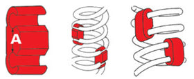 SPC Performance Coil Spring Stabilizer (4) - 0