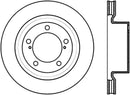 StopTech Sport Slot 08-12 Toyota Sequoia / 07-12 Tundra Slotted Left Front CRYO Rotor-1