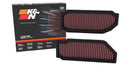 K&N 22-23 Mercedes Benz SL55 AMG V8 4.0L Replacement Air Filters (2 Per Box)-3