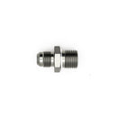 DeatschWerks 6AN Male Flare to M16 X 1.5 Male Metric Adapter (Incl Washer) - Anodized Matte Black-1