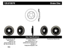 StopTech 05-10 Ford Mustang V6/4.0L / GT V8/4.6L Cross Drilled Right Rear Rotor-4