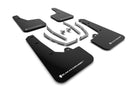 Rally Armor 22-24 Hyundai Tucson Black UR Mud Flap w/White Logo-1