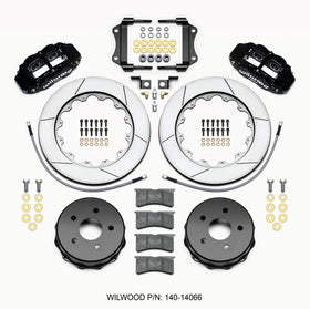 Wilwood Narrow Superlite 4R Rear Kit 14.00in 2007-up Jeep JK w/Lines