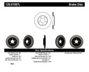 StopTech 05-10 Ford Mustang V6/4.0L / GT V8/4.6L Cross Drilled Left Rear Rotor-3