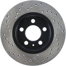 StopTech 03-05 VW Golf GTi (vented rear discs) Drilled Left Rear Rotor-2