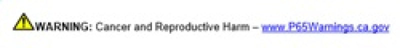 K&N Universal Rubber Filter 6in Flange ID / 7.5in OD / 6in Height / Round Straight