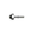 DeatschWerks 6AN ORB Male to 5/16in Male EFI Quick Connect Adapter - Anodized Matte Black-1