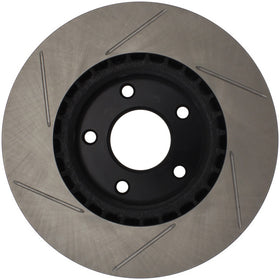 StopTech Power Slot 03-05 350Z / 03-04 G35 / 03-05 G35X SportStop Slotted Front Right Rotor - 0