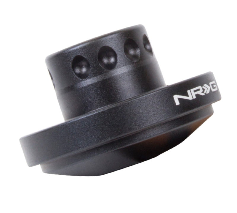 NRG Short Spline Adapter - Polaris RZR / Ranger (Secures w/OEM Lock Nut / Fits Quick Lock) - Black - 0