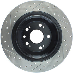 StopTech Slotted & Drilled Sport Brake Rotor - 0