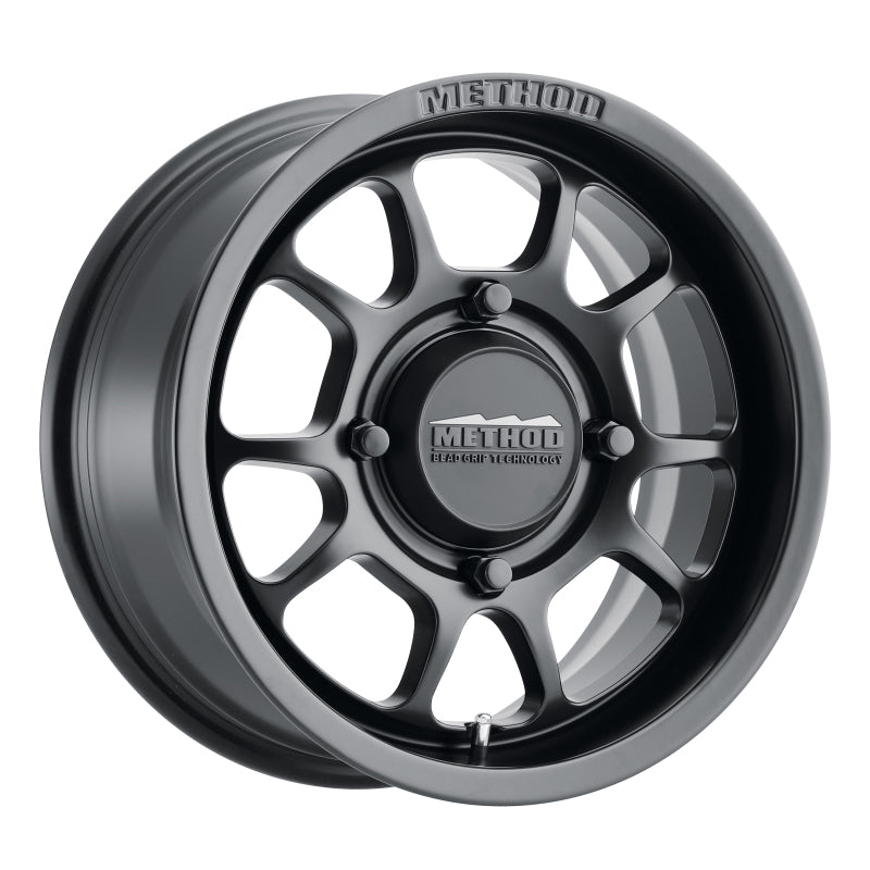 Method MR409 Bead Grip 14x7 / 4+3/13mm Offset / 4x156 / 132mm CB Matte Black Wheel - 0