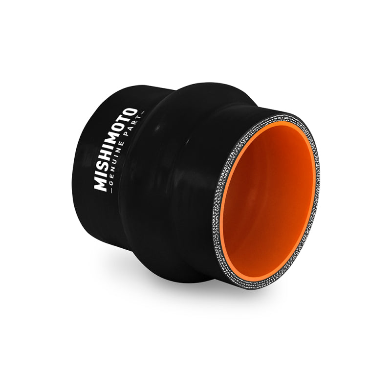 Mishimoto 4in. Hump Hose Silicone Coupler - Black - 0