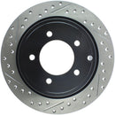 StopTech Slotted & Drilled Sport Brake Rotor-1