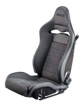 Sparco Seat SPX Leather/Alcantara Black - Right