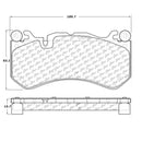 StopTech Mercedes Benz Front Street Touring Brake Pads-3