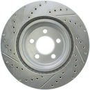 StopTech Select Sport 10-14 Dodge Challenger Drilled and Slotted Front Left Brake Rotor-2