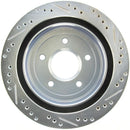 StopTech Select Sport Drilled & Slotted Rotor - Rear Right-2
