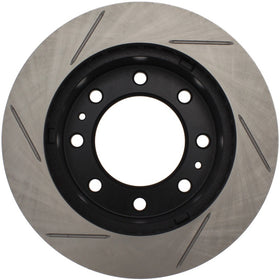 StopTech Power Slot 02-04 Avalance 2500 w/ 2in Raise Front Right Slotted Rotor - 0
