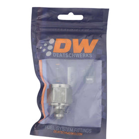 DeatschWerks 10AN Female Flare to 6AN Male Flare Reducer - Anodized DW Titanium - 0