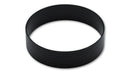 Vibrant HD Aluminum Union Sleeve for 2in OD Tubing - Hard Anodized Black-1
