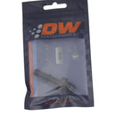 DeatschWerks 6AN Male Flare to 5/16in Male EFI Quick Connect Adapter - Anodized Matte Black-4