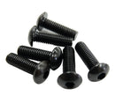 NRG Steering Wheel Screw Upgrade Kit (Flat) - Black-1