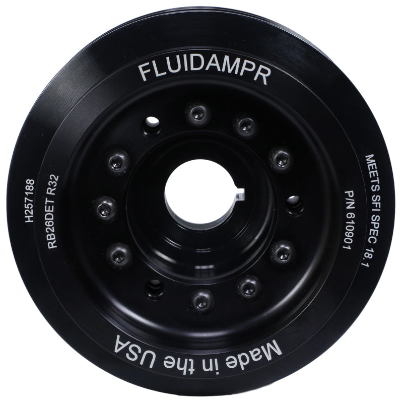 Fluidampr Nissan RB26DET Phase-1 BNR32 GT-R Steel Internally Balanced Damper - 0