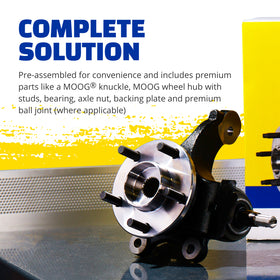 MOOG 13-16 Honda Accord Front Right Complete Knuckle Assembly - 0