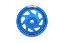 PERRIN 22-26 Subaru WRX/BRZ & Toyota GR86 / 20-25 FXT/OBXT Lightweight Crank Pulley - Blue-1