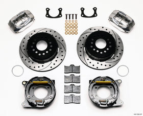 Wilwood Forged Dynalite P/S P-B Kit Drilled Polished New Big Ford 2.36in Offset