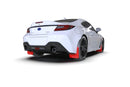 Rally Armor 22-26 Subaru BRZ / Toyota GR86 Red UR Mud Flap w/White Logo-2