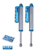 King Shocks 2005+ Ford F-250/F-350 4WD Rear 2.5 Dia Piggy Hose Reservoir Shock (Pair)-1