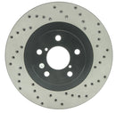 StopTech 02-10 WRX Drilled Left Front Rotor-4