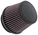 K&N Filter Universal X Stream Clamp-On 4-1/2in Flange 5-7/8in Base 4-1/2in Top 4-1/2in Height-1