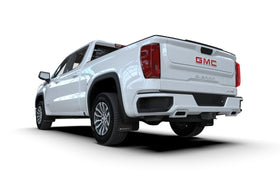 Rally Armor 19-25 GMC Sierra 1500 AT4 Black UR Mud Flap w/ Red Logo - 0
