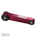 Turbo XS 02-14 Subaru WRX/STi Pitch Stop Mount - Red-1