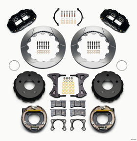 Wilwood Narrow Superlite 4R Rear P-Brk Kit 12.88in Big Ford 2.36in Off Bronco 5 x 5.50