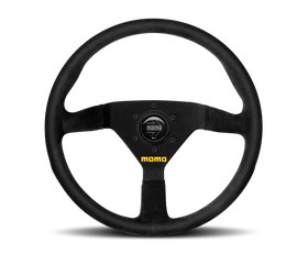 Momo MOD78 Steering Wheel 350 mm -  Black Suede/Black Spokes