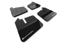 Rally Armor 20-26 GMC Sierra 2500/3500 HD Denali Black Mud Flap w/White Logo-1