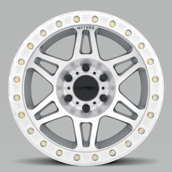 Method MR106 Beadlock 17x9 -44mm Offset 8x6.5 130.81mm CB Machined/Clear Coat w/BH-H36125 Wheel