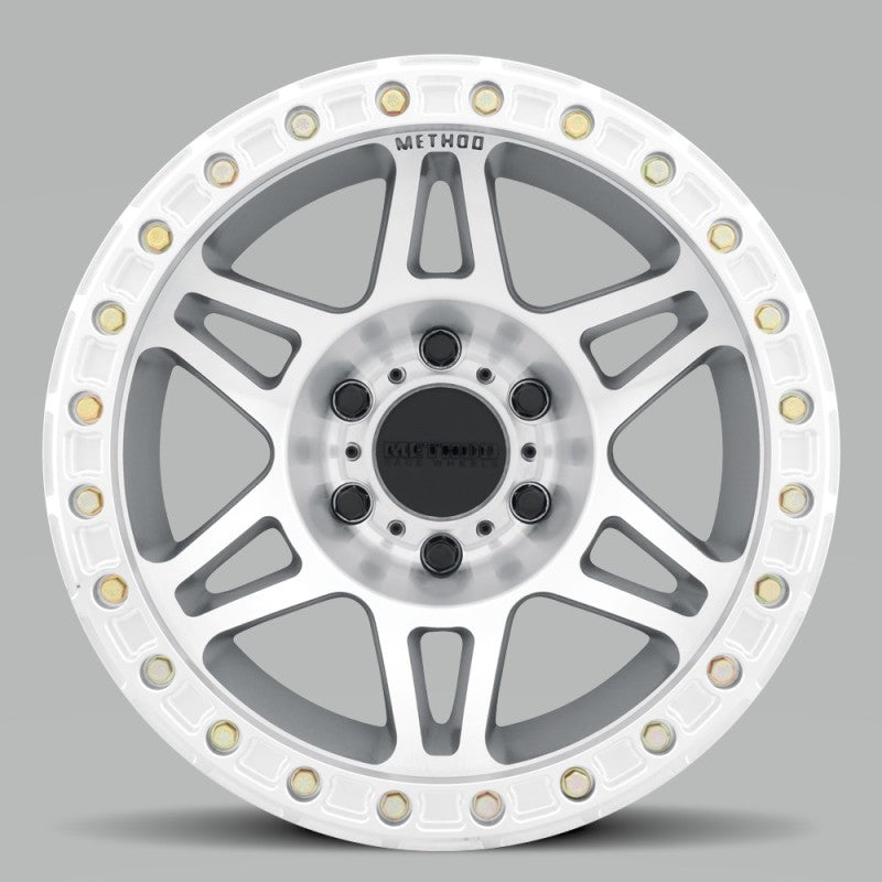 Method MR106 Beadlock 17x9 -44mm Offset 8x6.5 130.81mm CB Machined/Clear Coat w/BH-H36125 Wheel