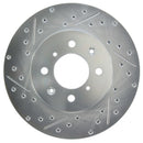 StopTech Select Sport 90-01 Acura Integra (exc. Type R) Slotted and Drilled Right Front Rotor-1
