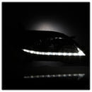 Spyder Toyota Sienna 2011-2014  Projector Headlights - DRL LED - Black PRO-YD-TSEN11-DRL-BK-3