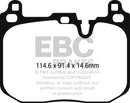 EBC 2014+ Mini Cooper John Cooper Works Ultimax2 Front Brake Pads-1