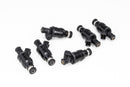 DeatschWerks Universal 800cc Low Impedance 11mm Upper Injector - Set of 6-1