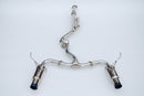 Invidia 2022+ Subaru WRX N1 Twin Outlet Single Layer Tip Cat-Back Exhaust-1